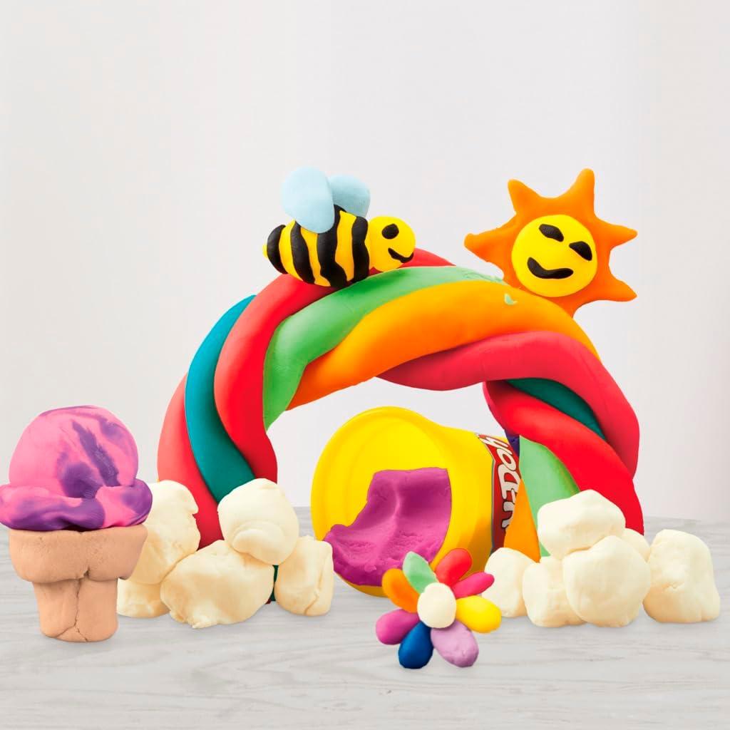 imagePlayDoh 22 Pack Ultimate Color Variety Bulk Assorted Colors 2 ampamp 4 Ounce Modeling Compound Cans Kids Arts ampamp Crafts Preschool Toys Back to School Supplies Ages 2 Amazon Exclusive