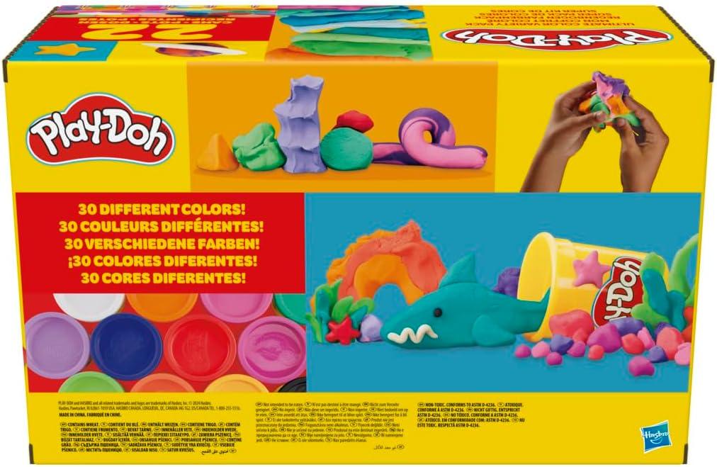 imagePlayDoh 22 Pack Ultimate Color Variety Bulk Assorted Colors 2 ampamp 4 Ounce Modeling Compound Cans Kids Arts ampamp Crafts Preschool Toys Back to School Supplies Ages 2 Amazon Exclusive