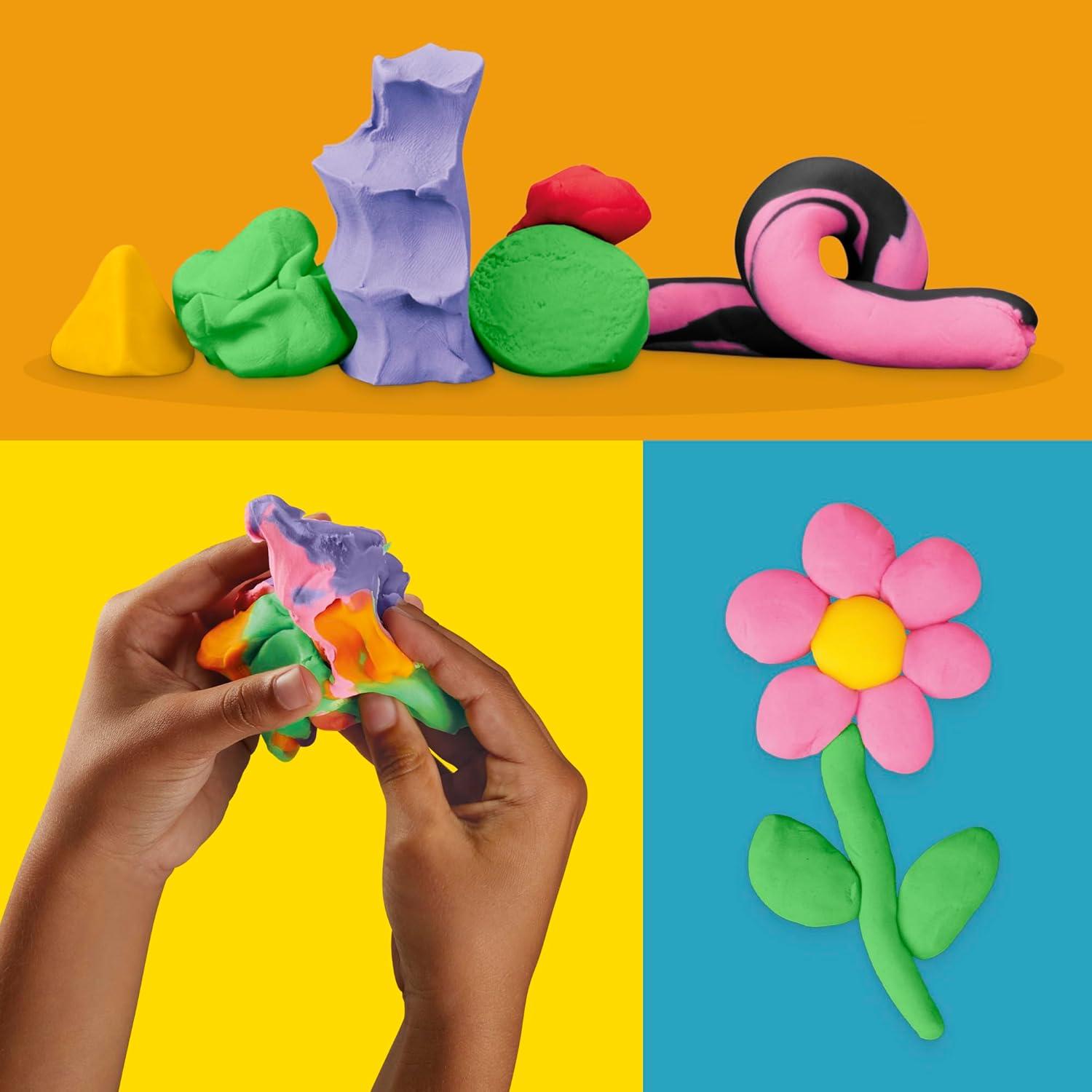 imagePlayDoh 9 Pack Favorite Color Set Assorted Colors 2 ampamp 4 Ounce Modeling Compound Cans Kids Arts ampamp Crafts Back to School Gifts ampamp Prizes Preschool Toys Ages 2 Amazon Exclusive