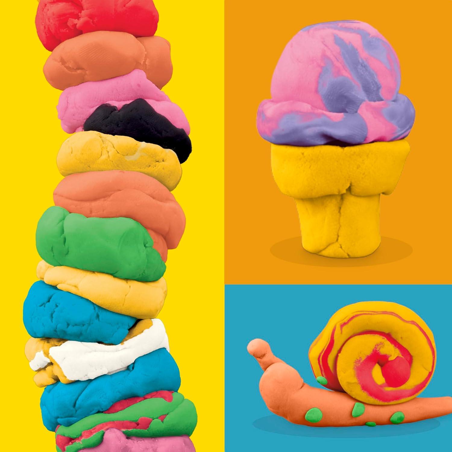 imagePlayDoh 9 Pack Favorite Color Set Assorted Colors 2 ampamp 4 Ounce Modeling Compound Cans Kids Arts ampamp Crafts Back to School Gifts ampamp Prizes Preschool Toys Ages 2 Amazon Exclusive