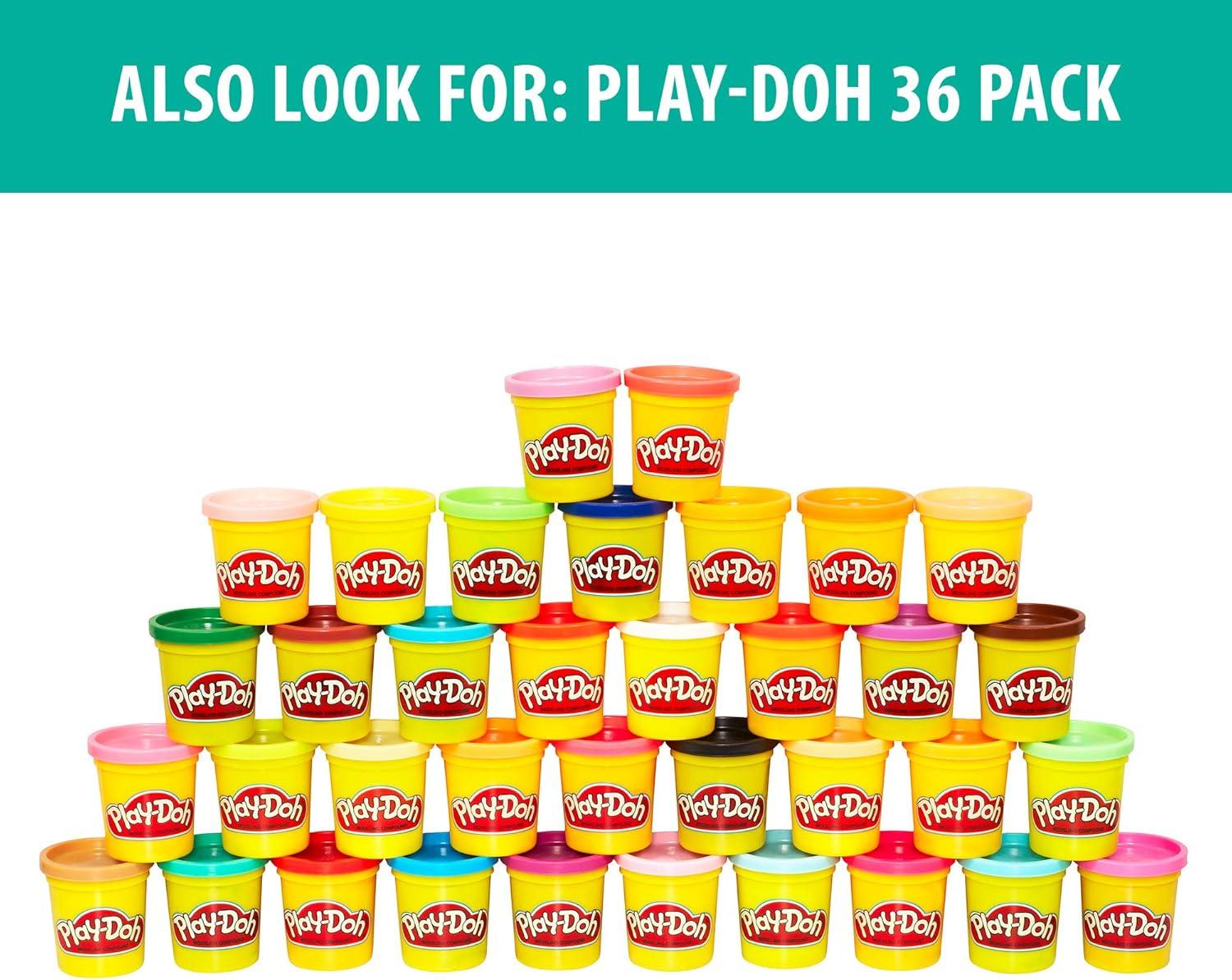 imagePlayDoh Play n Store Table Toy 25 Accessories 8 Cans of Assort Colors Back to School Classroom Supplies Kids Arts ampamp Crafts Preschool Toys Ages 3 Amazon Exclusive