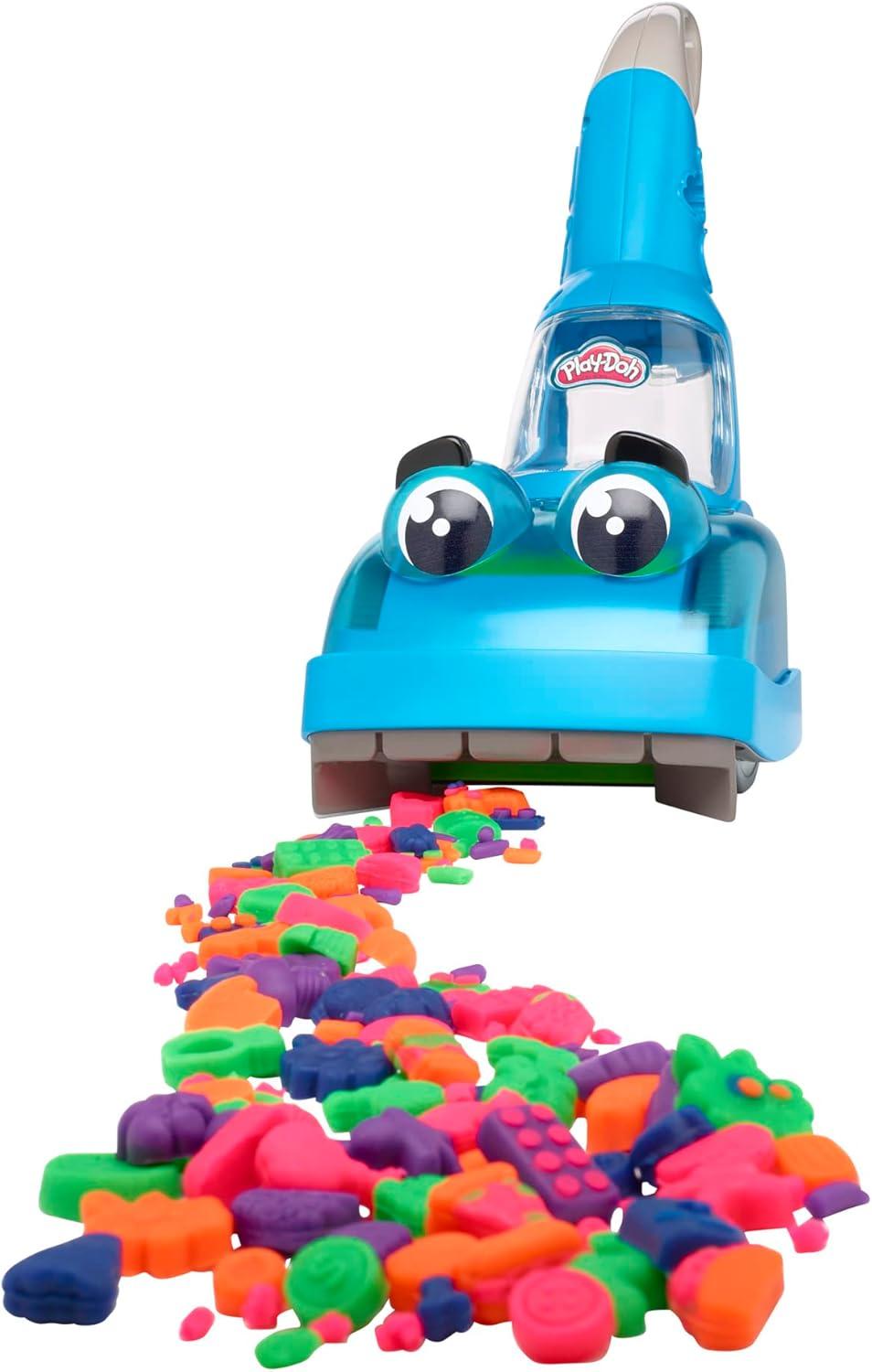 imagePlayDoh Zoom Zoom Vacuum Cleaner Toy 6 Accessories ampamp 5 Cans of Assort Colors Cleaning Toys for Kids Back to School Classroom Supplies Preschool Toys Ages 3