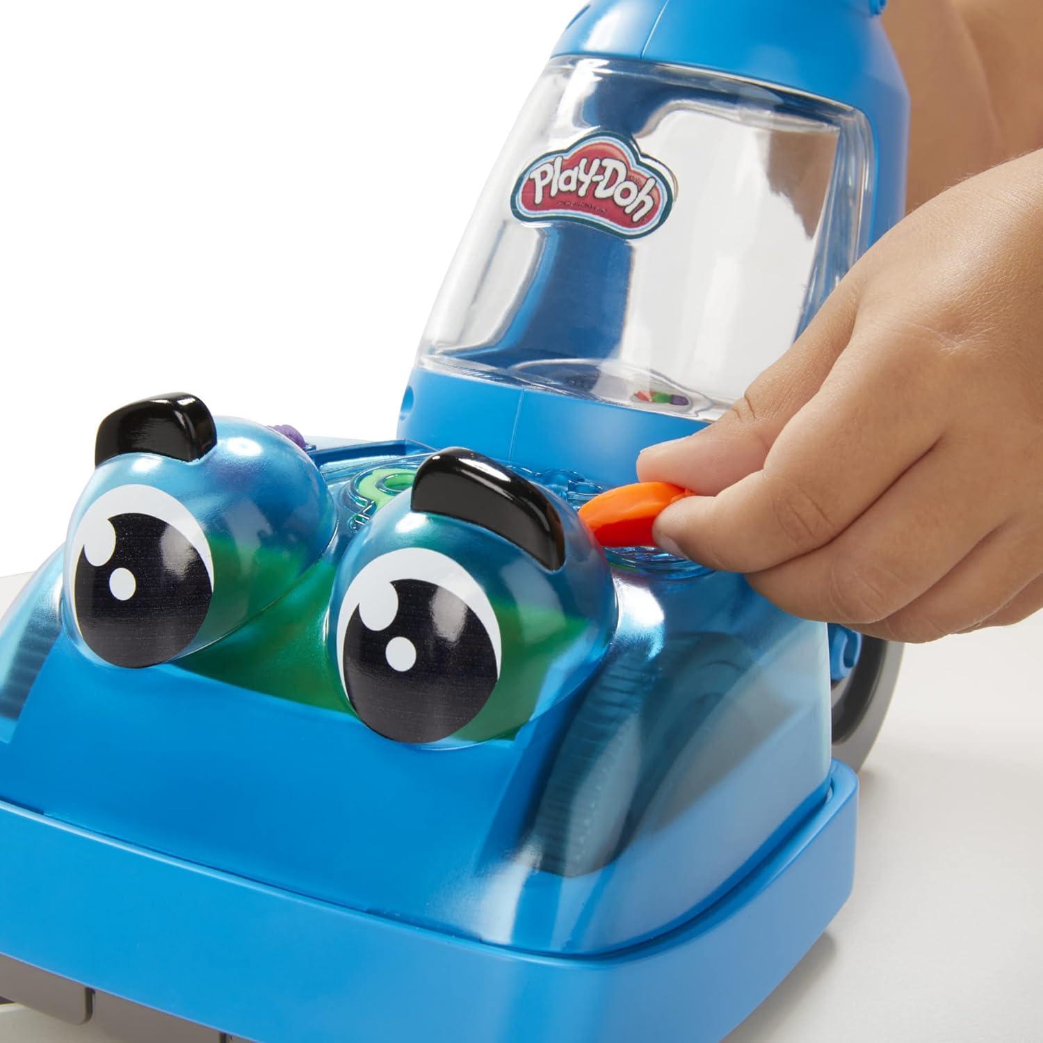 imagePlayDoh Zoom Zoom Vacuum Cleaner Toy 6 Accessories ampamp 5 Cans of Assort Colors Cleaning Toys for Kids Back to School Classroom Supplies Preschool Toys Ages 3