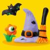 PLAY-DOH 30 Pack Spooky Colors, Individually Wrapped 1 Ounce Sticks for Halloween, Trick or Treat, or Fall Seasonal Arts & Crafts for Kids 2+