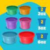 Play-Doh 6 Variety Compounds – Super Stretch, Play Foam, Butter, Cloud, Compound Packs