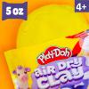 Play-Doh Air-Dry Clay Scented Variety Pack, Air Dry Clay for Kids, Modeling Clay for Kids, Arts & Crafts Gift, Craft Supplies, Molding & Sculpting Clay(Yellow)