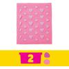 Play-Doh Barbie Hearts and Hair Set, Make Doll Clothes with Modeling Compound & 10 Fashion Accessories, Arts & Crafts for Girls & Boys 5+