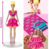 Play-Doh Barbie Ruffles and Bows Set, Make Doll Clothes with Modeling Compound & 9 Fashion Accessories, Arts & Crafts for Girls & Boys 5+