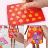 Play-Doh Barbie Sparkles and Gems Accessory Pack, 4 Refill Pattern Sheets of Modeling Compound, 8 Fashion Accessories, Kids Arts and Crafts for Ages 5+(Flowers & Florals)