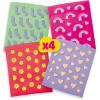 Play-Doh Barbie Sparkles and Gems Accessory Pack, 4 Refill Pattern Sheets of Modeling Compound, 8 Fashion Accessories, Kids Arts and Crafts for Ages 5+(Flowers & Florals)