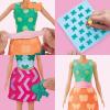 Play-Doh Barbie Sparkles and Gems Accessory Pack, 4 Refill Pattern Sheets of Modeling Compound, 8 Fashion Accessories, Kids Arts and Crafts for Ages 5+(Pearls & Bows)