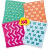 Play-Doh Barbie Sparkles and Gems Accessory Pack, 4 Refill Pattern Sheets of Modeling Compound, 8 Fashion Accessories, Kids Arts and Crafts for Ages 5+(Pearls & Bows)