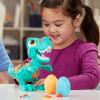 Play-Doh Dino Crew Crunchin’ T-Rex Toy for Kids 3 Years and Up with Funny Dinosaur Sounds and 3 Eggs, 2.5 Ounces Each, Non-Toxic(Standard Packaging)