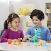 Play-Doh Dino Crew Crunchin’ T-Rex Toy for Kids 3 Years and Up with Funny Dinosaur Sounds and 3 Eggs, 2.5 Ounces Each, Non-Toxic(Standard Packaging)