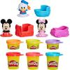 Play-Doh Disney Junior Mickey Mouse Clubhouse, Stamp & Go Megapack with Mickey, Minnie & Donald, Arts & Crafts Preschool Toys for Kids 2+