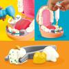 Play-Doh Drill ‘n Fill Dentist Toy for Kids 3 Years and Up with Cavity and Metallic Colored Modeling Compound, 10 Tools, 6 Total Cans, 2 Ounces Each, Non-Toxic, Assorted Colors