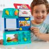 Play-Doh Kitchen Creations Busy Chef’s Restaurant Playset, 2-Sided Play Kitchen Set, Preschool Cooking Toys, Kids Arts & Crafts, Ages 3+