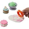 Play-Doh Kitchen Creations Cook ‘n Colors Refill Variety Pack with Confetti, Elastix, Drizzle, Metallics, and Color Burst, Non-Toxic (Amazon Exclusive)