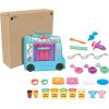 Play-Doh Kitchen Creations Ice Cream Truck Toy Playset for Kids, 20 Play Kitchen Accessories, 5 Colors, Preschool Toys for 3 Year Old Girls and Boys and Up(Frustration-Free Packaging)