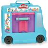 Play-Doh Kitchen Creations Ice Cream Truck Toy Playset for Kids, 20 Play Kitchen Accessories, 5 Colors, Preschool Toys for 3 Year Old Girls and Boys and Up(Frustration-Free Packaging)