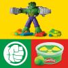 Play-Doh Marvel Hulk Smash & Squish Kids Playset with Bendy Action Figure and Accessories, Imagination Toys for Boys and Girls 4 and Up