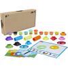 Play-Doh Shapes and Colors Set, 5 Activity Playmats, 15 Tools & 10 Cans of Assort. Colors, Back to School Classroom Supplies, Preschool Toys, Ages 2+ (Amazon Exclusive)