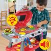 Play-Doh Sizzlin’ Grill Playset with Lights & Sounds, 17 Accessories, BBQ Toys for Boys & Girls 3+, Play Food Arts & Crafts, Red
