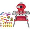 Play-Doh Sizzlin’ Grill Playset with Lights & Sounds, 17 Accessories, BBQ Toys for Boys & Girls 3+, Play Food Arts & Crafts, Red