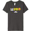 Play-Doh Squished Center Play-Doh Pro Bold Lightning Logo Premium T-Shirt(Dark Heather Grey)