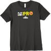 Play-Doh Squished Center Play-Doh Pro Bold Lightning Logo Premium T-Shirt(Dark Heather Grey)