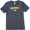 Play-Doh Squished Center Play-Doh Pro Bold Lightning Logo Premium T-Shirt(Heather Blue)