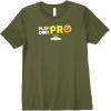 Play-Doh Squished Center Play-Doh Pro Bold Lightning Logo Premium T-Shirt(Olive Green)