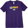 Play-Doh Squished Center Play-Doh Pro Bold Lightning Logo Premium T-Shirt(Purple)