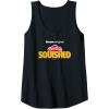 Play-Doh Squished Retro Classic Dough Logo Tank Top(Black)