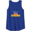 Play-Doh Squished Retro Classic Dough Logo Tank Top(Royal Blue)