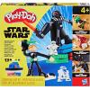 Play-Doh Star Wars Squish & Slice Lightsabers Playset, Bendy 4 Inch Luke Skywalker & Darth Vader Action Figures, Imagination Toys for 4 Year Old Boys & Girls & Up