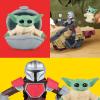 Play-Doh Star Wars: The Mandalorian Launching Speeder Playset, Bendy Grogu & 4 Inch Mando Action Figures, Imagination Toys for 4 Year Old Boys & Girls & Up