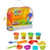 Play-Doh Starter Set 9-Piece Kit with Storage Tote & 4 Modeling Compound Cans, Arts and Crafts for Kids, Back to School Classroom Supplies, Preschool Toys, Ages 3+(Starter Set)