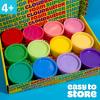 Play-Doh Super Stretch 12-Pack Playdoh Variety Kit, Kids Gifts, Popular Toys, Party Favors for Ages 8-12, Bulk Compound Packs(12 pack super stretch)