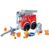 Play-Doh Wheels Fire Engine Playset with 2 Non-Toxic Modeling Compound Cans Including Water and Fire Colors, Firetruck Toy for Kids 3 and Up