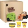 Play-Doh Wheels Tractor Farm Truck Toy for Kids 3 Years and Up with Horse Trailer Mold and 3 Cans of Non-Toxic Modeling Compound