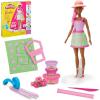 Play-Doh Barbie Garden Party Designer Doll, Make Doll Clothes with Modeling Compound & 10 Fashion Accessories, Arts & Crafts for Girls & Boys 5+ (Amazon Exclusive)