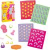 Play-Doh Barbie Sparkles and Gems Accessory Pack, 4 Refill Pattern Sheets of Modeling Compound, 8 Fashion Accessories, Kids Arts and Crafts for Ages 5+(Flowers & Florals)