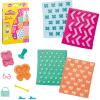 Play-Doh Barbie Sparkles and Gems Accessory Pack, 4 Refill Pattern Sheets of Modeling Compound, 8 Fashion Accessories, Kids Arts and Crafts for Ages 5+(Pearls & Bows)
