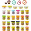 Play-Doh Kitchen Creations Cook ‘n Colors Refill Variety Pack with Confetti, Elastix, Drizzle, Metallics, and Color Burst, Non-Toxic (Amazon Exclusive)