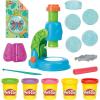 Play-Doh Light & Look Microscope for Kids, Electronic Preschool Toys for Girls & Boys, 9 Accessories & 5 Colors, Back to School Gifts, Ages 3+