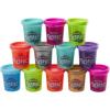 Play-Doh Slime HydroGlitz 12 Multipack of Assorted Metallic Colors for Kids 3 Years and Up, Slippery and Smooth Texture, Non-Toxic
