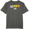 Play-Doh Squished Center Play-Doh Pro Bold Lightning Logo T-Shirt(Asphalt Grey)