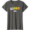 Play-Doh Squished Center Play-Doh Pro Bold Lightning Logo T-Shirt(Asphalt Grey)