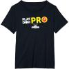 Play-Doh Squished Center Play-Doh Pro Bold Lightning Logo T-Shirt(Black)